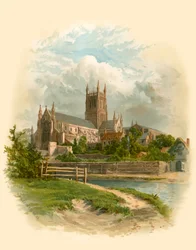 Worcester Cathedral, North East