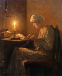 Needlework by Candlelight