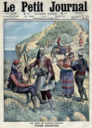Albanian Types: Creation of the Kingdom of Albania 1914