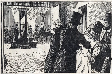Execution of Thomas Husband on January 24