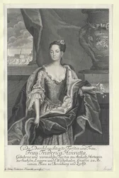 Princess Friederike Henriette of Anhalt-Bernburg