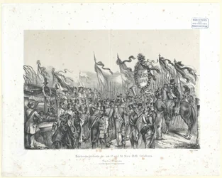 Funeral of Those Killed in Action on 13th and 14th March 1848