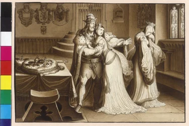 King Ottokar II Repudiates His Wife Margaret and Marries Cunigunde