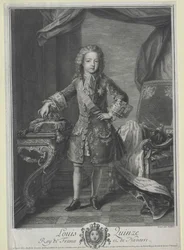 King Louis XV of France