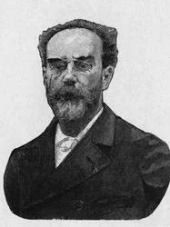 Portrait of Gabriel Lippmann, French physicist who contributed to the invention of colour photography