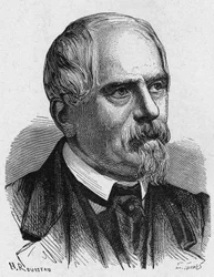 Portrait of Paul Bins, Count of Saint Victor, French Essayist and Critic