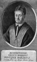 Portrait of Pope Benedict XIII