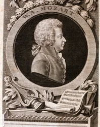 Portrait of Wolfgang Amadeus Mozart