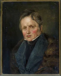 Portrait of the Poet Ivan Andrei Evitch Krylov (1769-1844)