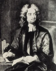 Jonathan Swift (1667-1745). Irish clergy and satirist writer. Portrait as dean of St. Patrick