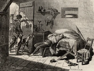 The Death of Condorcet in prison on 28th March