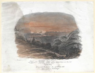 Vienna in the Night from 28th and 29th October 1848 (Record from the Kahlenberge)
