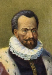 Portrait of Simon Stevin, Belgian Mathematician