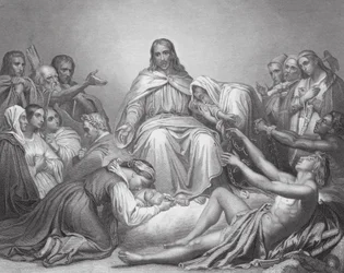 Christ the Comforter, Luke, Ch IV, vs 16, 21