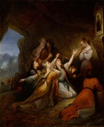 Greek Women Imploring at the Virgin of Assistance, 1826