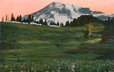 Camp of the Clouds, Mount Rainier, c1916