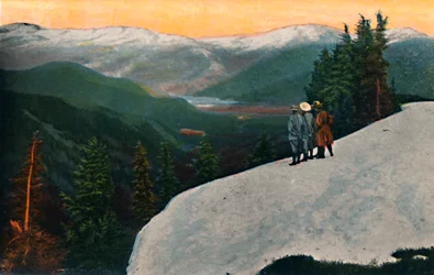 Looking Down from Mount Rainier