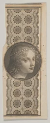 Banknote Motif with a Girl