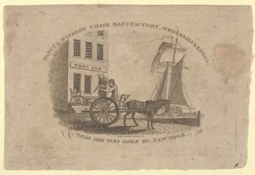 Fancy & Windsor Chair Manufactory, Wholesale & Retail, Thomas Ash, No. 33 John Street, New..., 1817