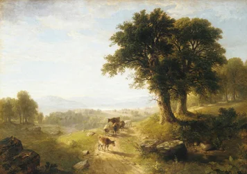 River Scene, 1854