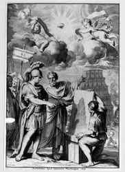 The Tower of Babel - in Turris Babel by Athanasi Kircheri, Amsterdam