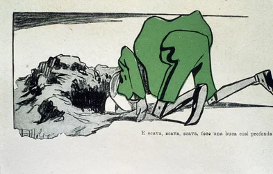 Illustration for The Adventures of Pinocchio by Carlo Collodi
