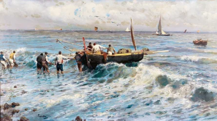 Seascape with Fishermen