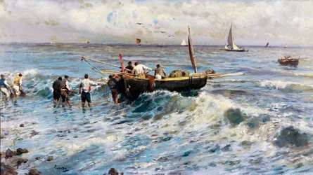 Seascape with Fishermen