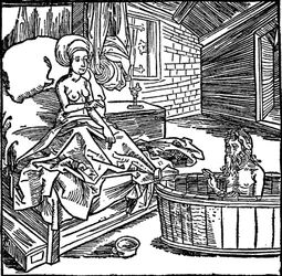 The Woman and the Bathing Hermit