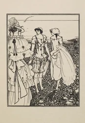 On Dieppe Beach (The Bathers), from a Book of Fifty Drawings