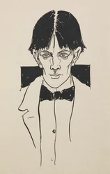 Portrait from a book of fifty drawings