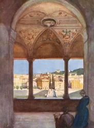 Rome: From the Loggia of S Angelo
