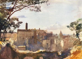 Rome: The Capitol from the Palatine