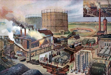 Gas Plant, c1880