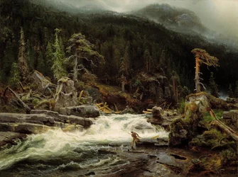 Waterfall in Telemark