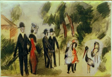 People by the Herons