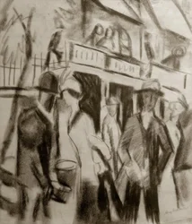 Walkers on the Street