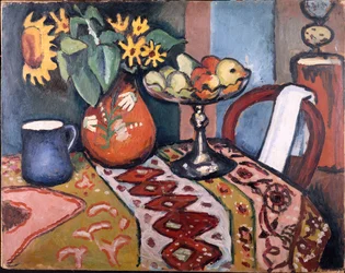 Still Life with Sunflowers II