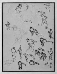 Study Sheet with Mowing Farmers