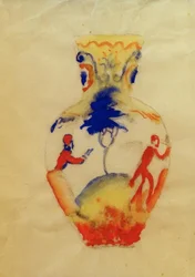 Vase with Two Figures