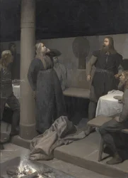 The Story of Burnt Njáll: Gunnar and Hallgerður, c. 1895