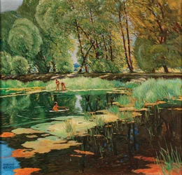 Bathing Scene
