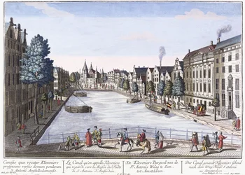 Vue of Kleveniers Canal, Amsterdam