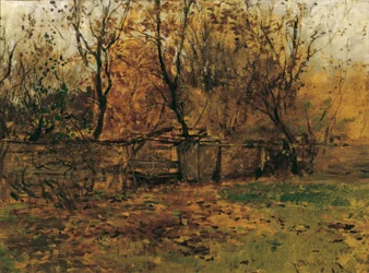 The Garden of the Painter Franz von Lenbach in Munich