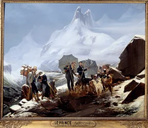 Landscape of Susten (Swiss Alps)