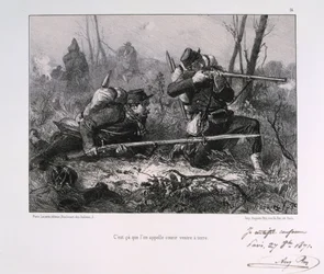 French Soldiers, Siege of Paris, 1871