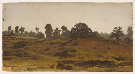 View of a Field, early 1850s