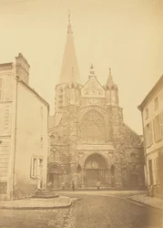 Church of Priseaux (Loiret) Near the Station of This Name
