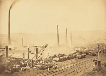 Branch and Factories of MM. Pétin and Gaudet in Saint-Chamond