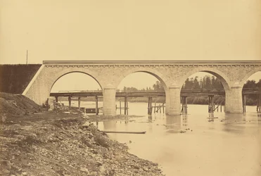Viaduct on the Loire at Andrezieux